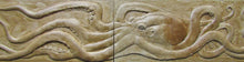 Load image into Gallery viewer, Octopus With Snail Concrete Art Tile