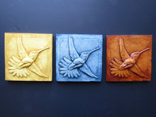 Load image into Gallery viewer, Life Size Hummingbird Inspirational Art Tile