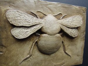 Bumblebee Concrete French Provincial Style Wall Sculpture