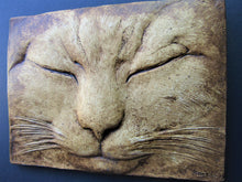 Load image into Gallery viewer, Max/ The Sleeping Cat/ Hand Made Art Sculpture