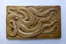 Load image into Gallery viewer, Octopus Bas Relief Sculpture