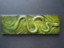 Load image into Gallery viewer, Swimming Snake High Relief Wall Sculpture
