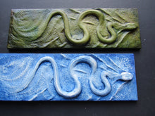 Load image into Gallery viewer, Swimming Snake High Relief Wall Sculpture
