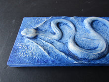 Load image into Gallery viewer, Swimming Snake High Relief Wall Sculpture
