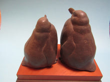 Load image into Gallery viewer, Cape Penguin Pair Stoneware Hand Built Sculpture
