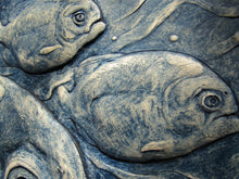 Load image into Gallery viewer, Piranha Fish Concrete Sculpture Tile
