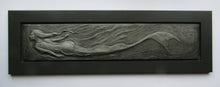 Load image into Gallery viewer, Mermaid Relief Sculpture Limited Edition One Piece Framed Art Tile
