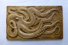 Load image into Gallery viewer, Octopus Bas Relief Sculpture

